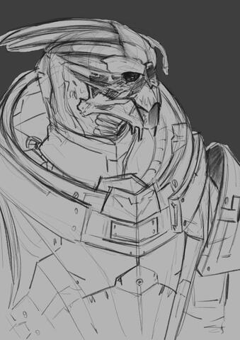 Garrus sketch